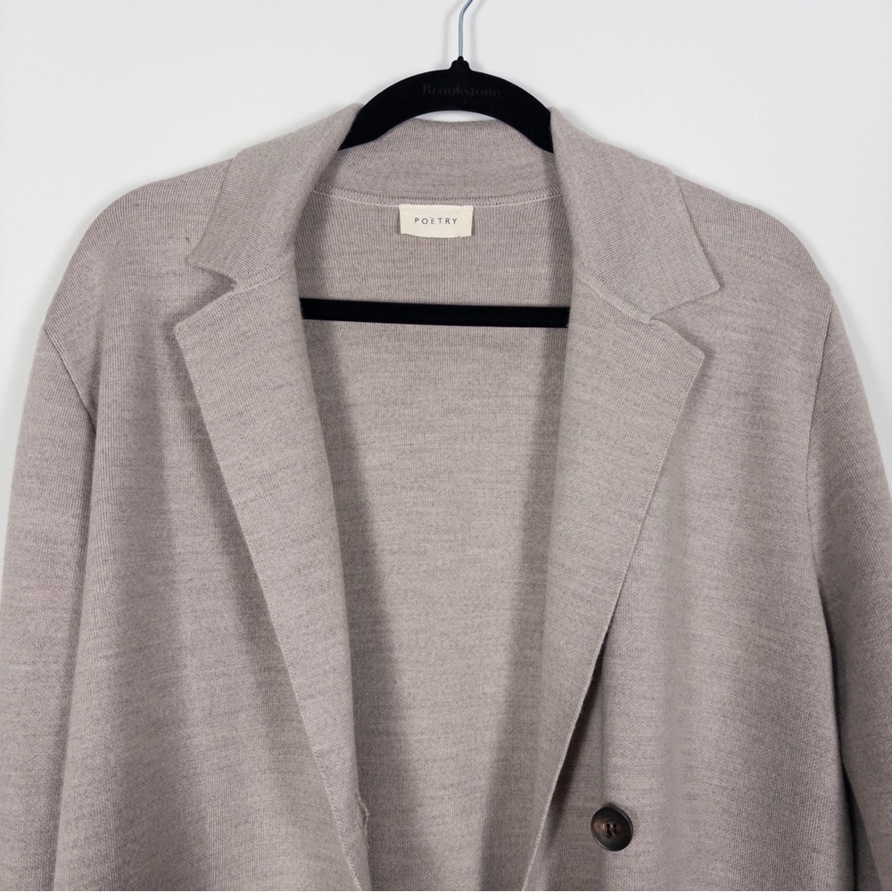 Poetry Merino Wool Knited Blazer - Picture 7 of 12